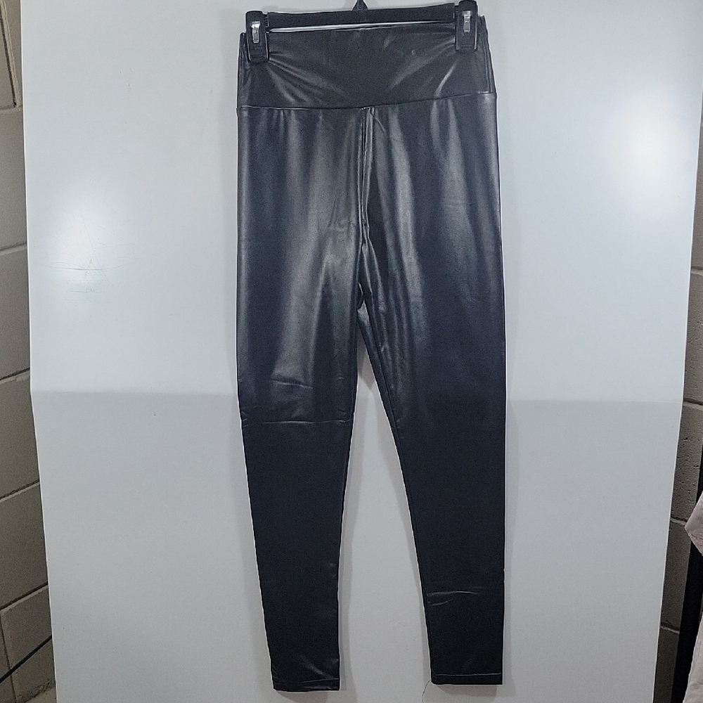 Woman's Jimilaka Black Size XS Faux Leather Skinny Pants